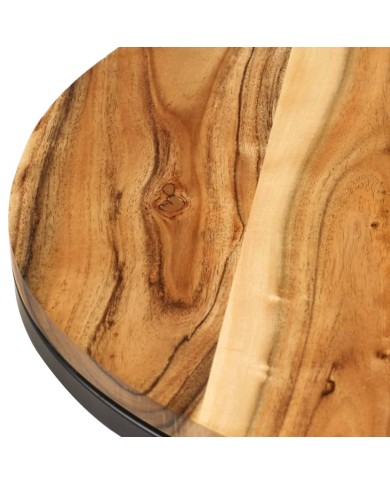 Tables gigognes 2 pcs Bois d'acacia massif