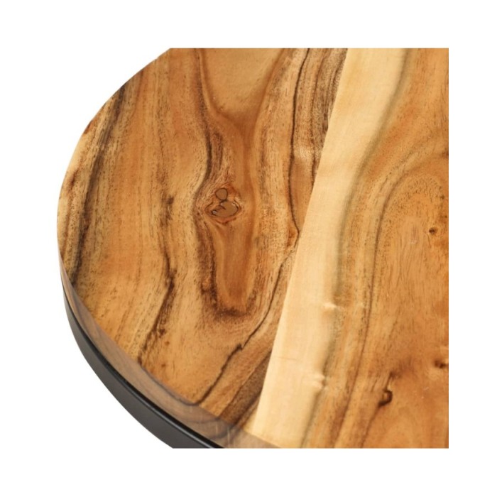 Tables gigognes 2 pcs Bois d'acacia massif