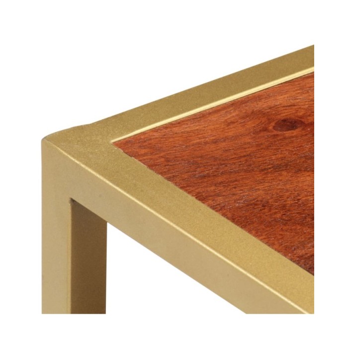 Table basse 90 x 50 x 40 cm Bois d'acacia massif