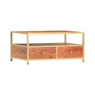 Table basse 90 x 50 x 40 cm Bois d'acacia massif