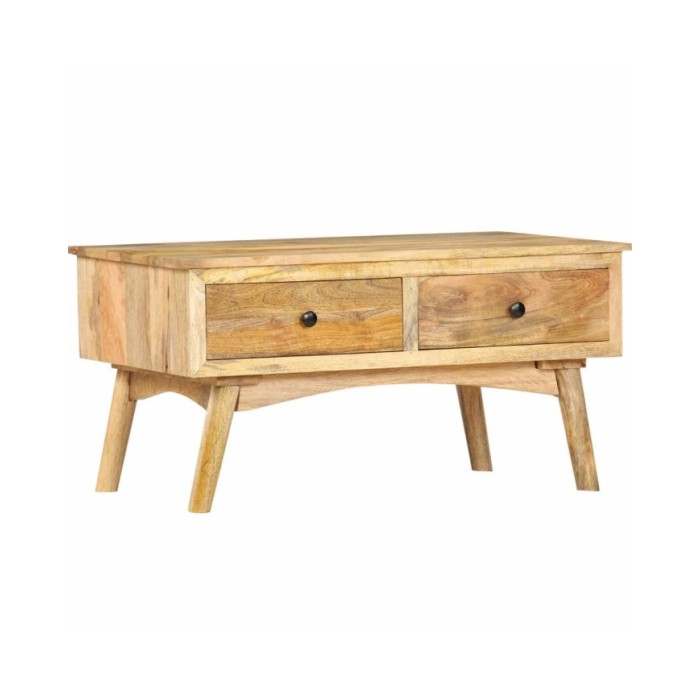 Table basse 82x52x42 cm Bois de manguier massif