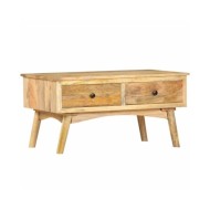 Table basse 82x52x42 cm Bois de manguier massif