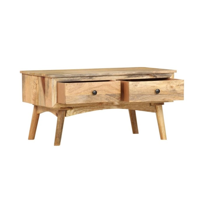 Table basse 82x52x42 cm Bois de manguier massif