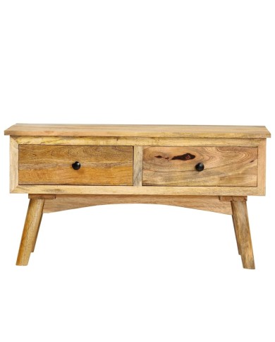 Table basse 82x52x42 cm Bois de manguier massif