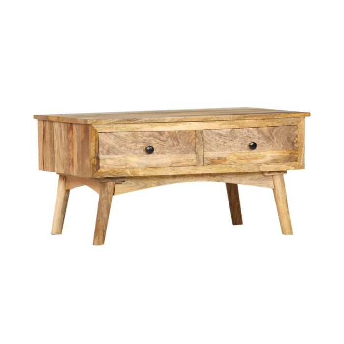 Table basse 82x52x42 cm Bois de manguier massif