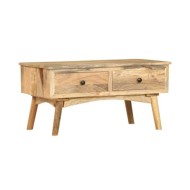 Table basse 82x52x42 cm Bois de manguier massif