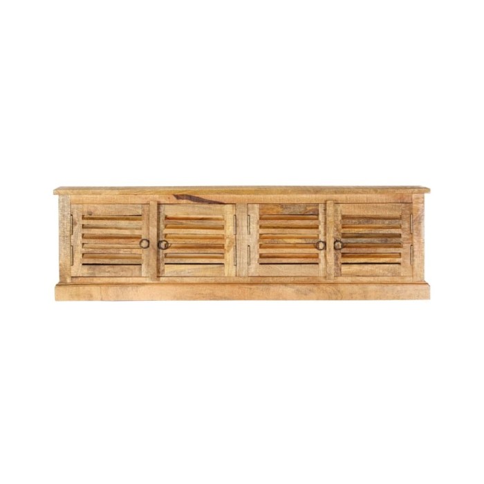 Banc de rangement 128 cm Bois de manguier massif