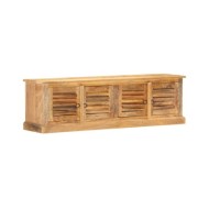 Banc de rangement 128 cm Bois de manguier massif