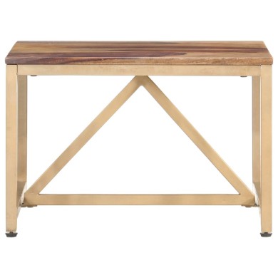 Table d'appoint 60x60x40 cm Bois solide
