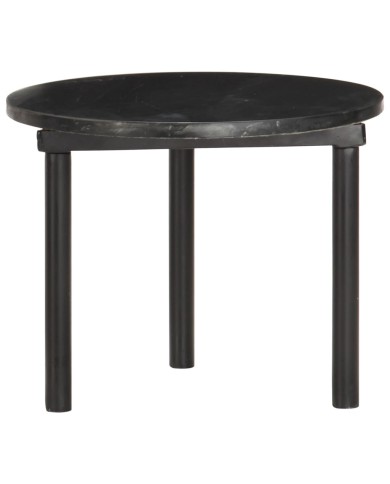 Tables basses 2 pcs Noir et blanc