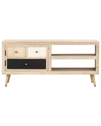 Table basse 90x45x40 cm Bois de manguier massif