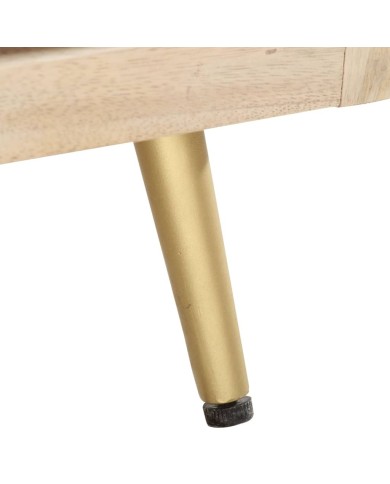 Table basse 90x45x40 cm Bois de manguier massif