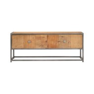 Table basse 90 x 50 x 35 cm Bois de récupération massif