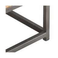 Table basse 90 x 50 x 35 cm Bois de récupération massif