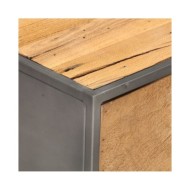 Table basse 90 x 50 x 35 cm Bois de récupération massif