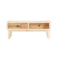 Table basse 90 x 50 x 35 cm Bois de récupération massif