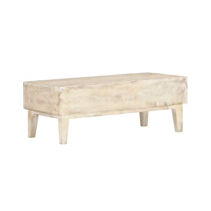 Table basse 90 x 50 x 35 cm Bois de récupération massif