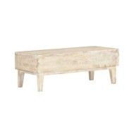 Table basse 90 x 50 x 35 cm Bois de récupération massif