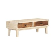 Table basse 90 x 50 x 35 cm Bois de récupération massif