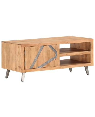Table basse 90x45x40 cm Bois d'acacia massif
