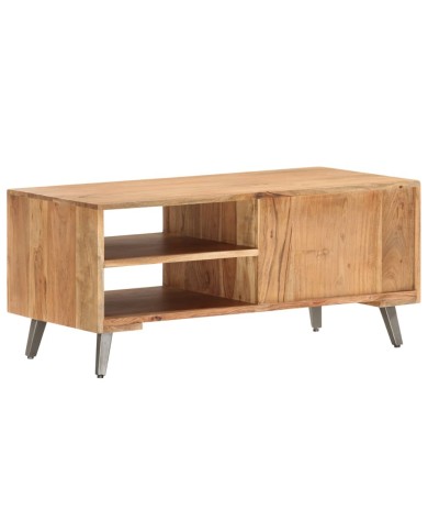 Table basse 90x45x40 cm Bois d'acacia massif