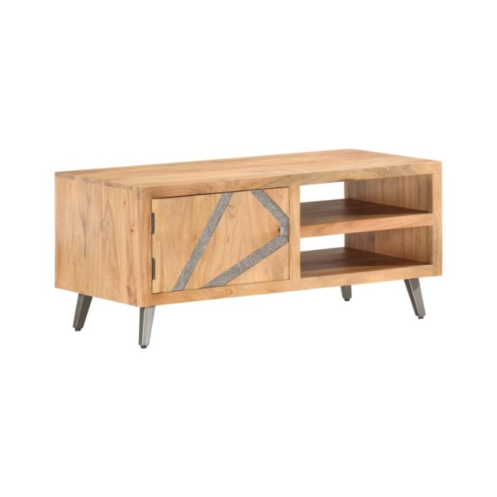 Table basse 90x45x40 cm Bois d'acacia massif