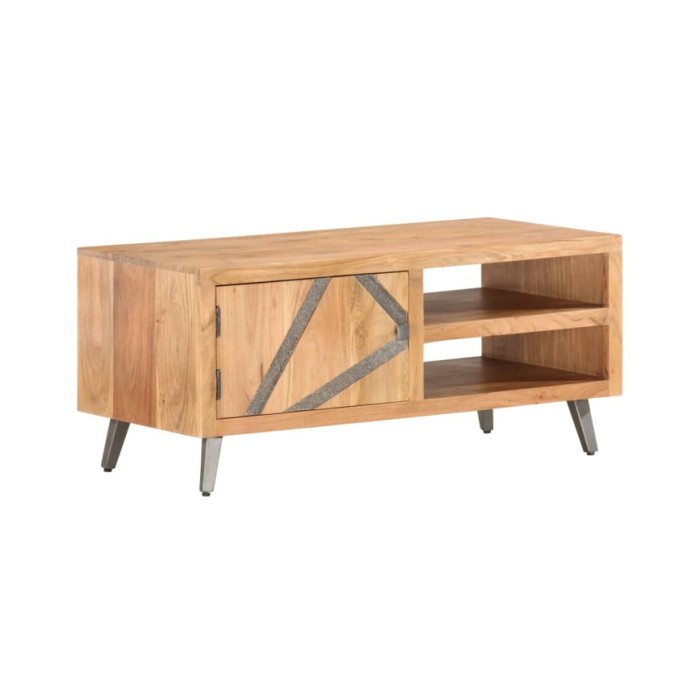 Table basse 90x45x40 cm Bois d'acacia massif