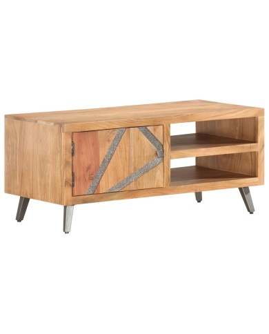 Table basse 90x45x40 cm Bois d'acacia massif