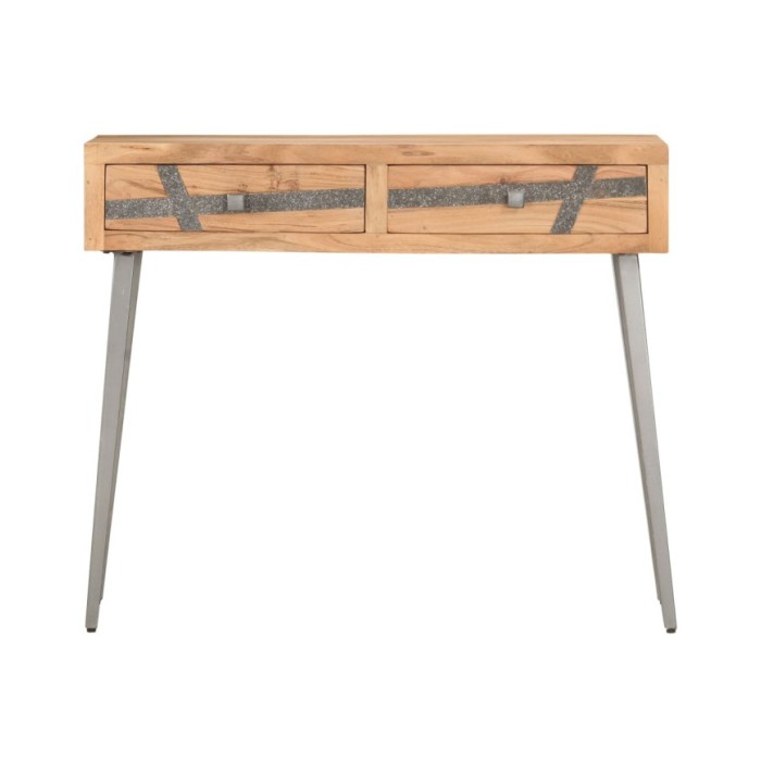 Table console 90 x 30 x 75 cm Bois d'acacia massif