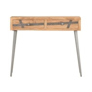 Table console 90 x 30 x 75 cm Bois d'acacia massif