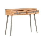Table console 90 x 30 x 75 cm Bois d'acacia massif