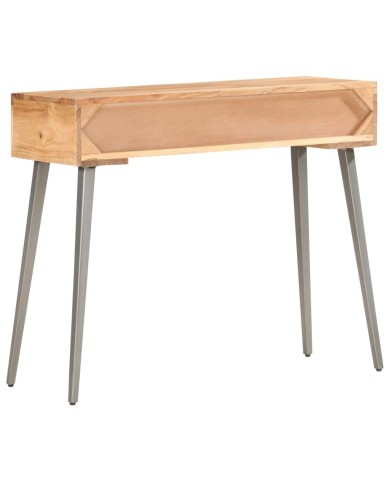 Table console 90 x 30 x 75 cm Bois d'acacia massif