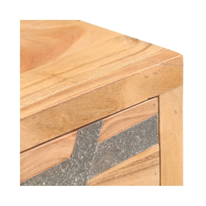 Table console 90 x 30 x 75 cm Bois d'acacia massif