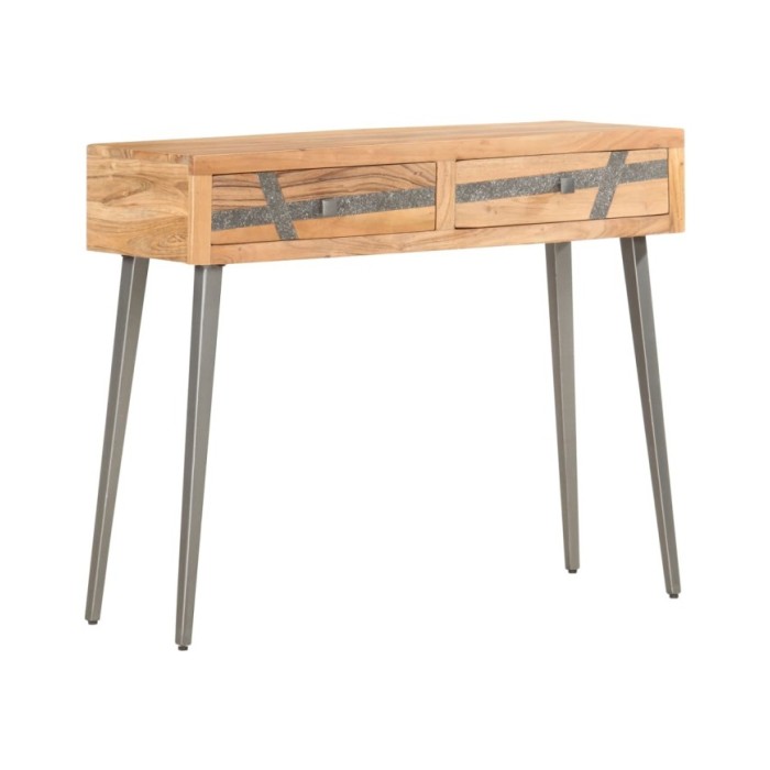 Table console 90 x 30 x 75 cm Bois d'acacia massif