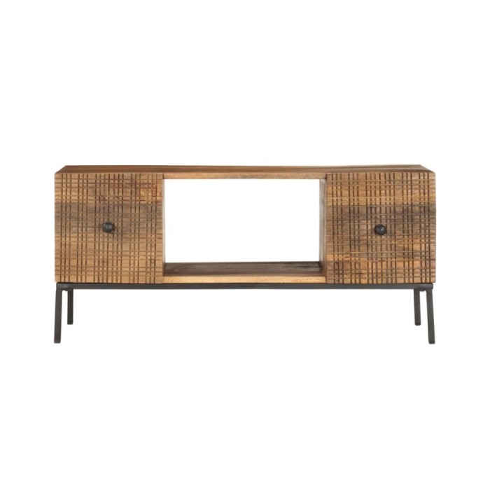 Table basse 90x45x40 cm Bois de manguier massif