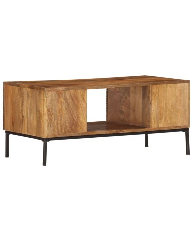 Table basse 90x45x40 cm Bois de manguier massif
