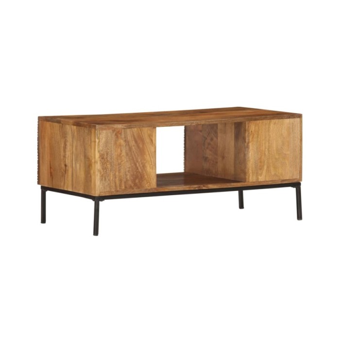 Table basse 90x45x40 cm Bois de manguier massif