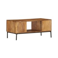 Table basse 90x45x40 cm Bois de manguier massif