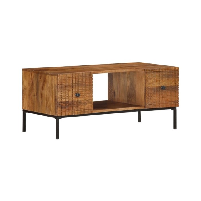 Table basse 90x45x40 cm Bois de manguier massif