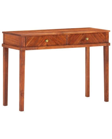 Armoire console 110x40x76 cm Bois d'acacia massif