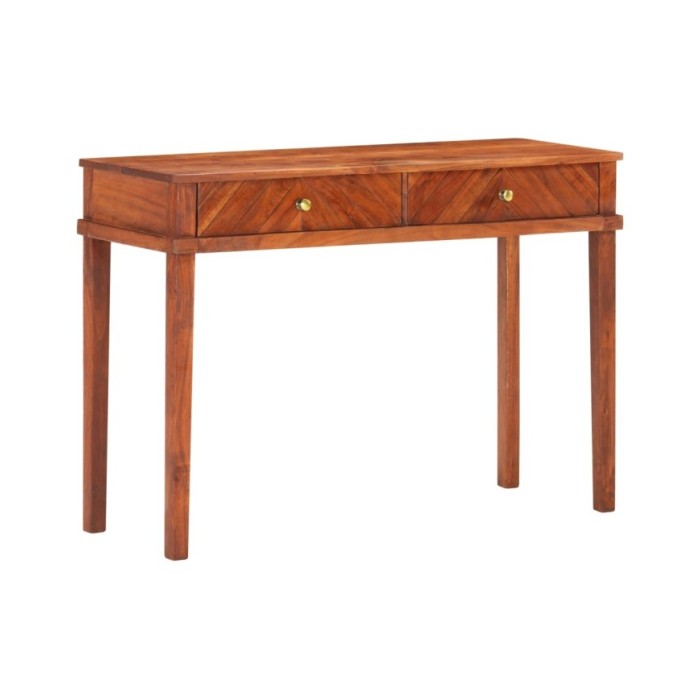 Armoire console 110x40x76 cm Bois d'acacia massif
