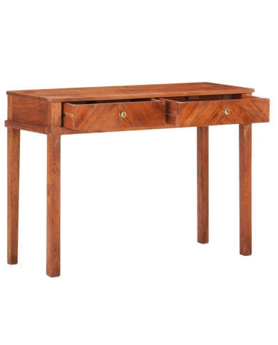 Armoire console 110x40x76 cm Bois d'acacia massif