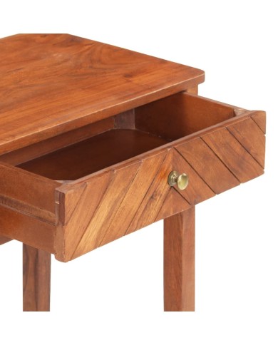 Armoire console 110x40x76 cm Bois d'acacia massif