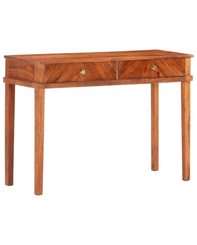 Armoire console 110x40x76 cm Bois d'acacia massif