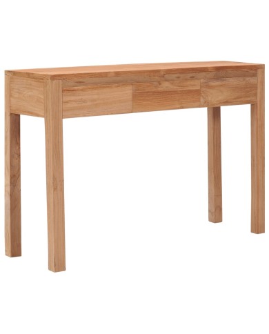 Table console 110x35x75 cm Bois de teck solide