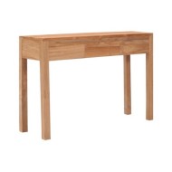 Table console 110x35x75 cm Bois de teck solide