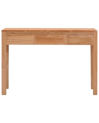 Table console 110x35x75 cm Bois de teck solide