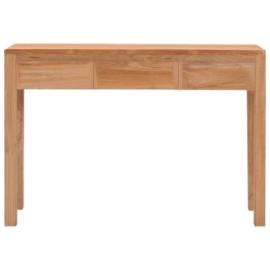 Table console 110x35x75 cm Bois de teck solide