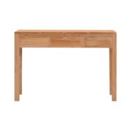 Table console 110x35x75 cm Bois de teck solide