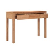 Table console 110x35x75 cm Bois de teck solide